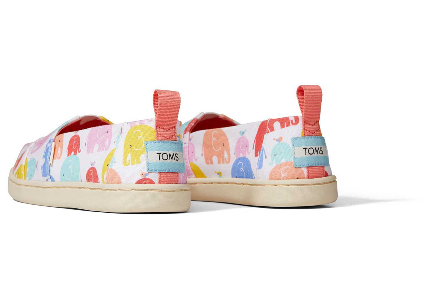 Toms Alpargata Youth Elephants Espadrille Multicolor - Kids - 20197-NBXG